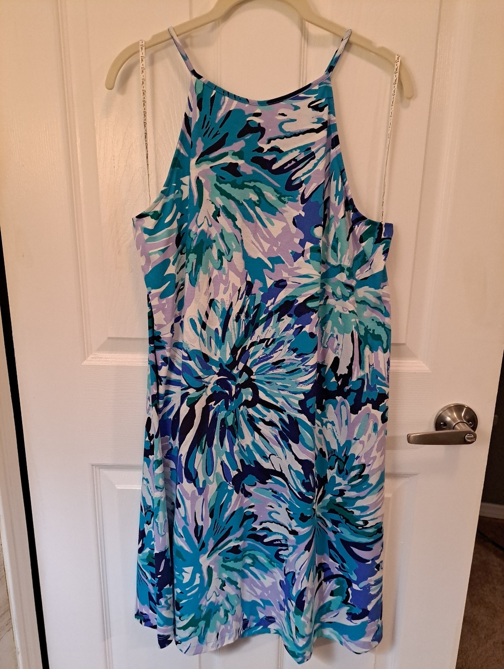 Lilly Pulitzer Margot Capri Teal Off Tropic Dress